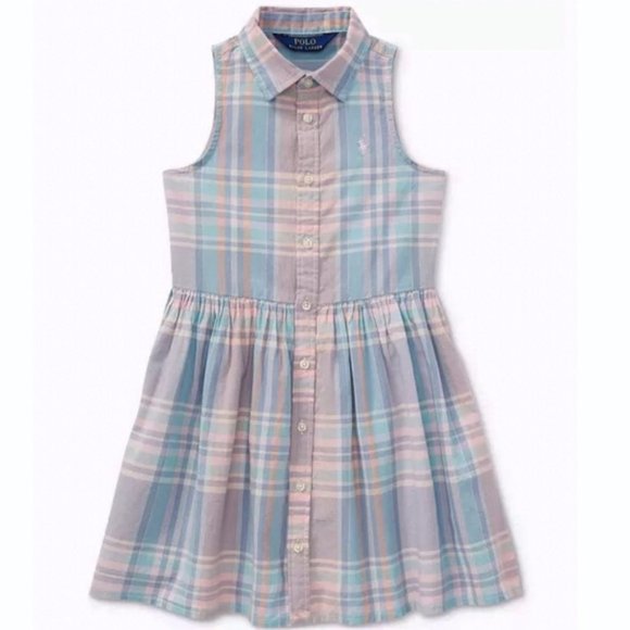 SOLD Polo Ralph Lauren Fits & Flare Cotton Shirtdress - Picture 9 of 9